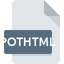 POTHTML file icon