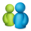 Microsoft Messenger software icon