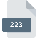 223 file icon