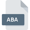 Icône de fichier ABA