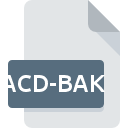 ACD-BAK icono de archivo