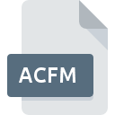Icône de fichier ACFM