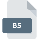 B5 icono de archivo