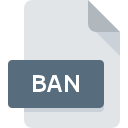 BAN icono de archivo