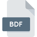 Icône de fichier BDF