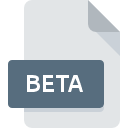 BETA значок файла