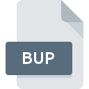 Icône de fichier BUP