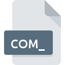 COM_ icono de archivo