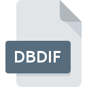 Icône de fichier DBDIF
