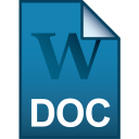DOC icono de archivo
