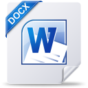 DOCX Dateisymbol