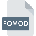 FOMOD icono de archivo