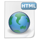 HTML значок файла