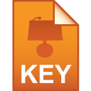 KEY ícone do arquivo