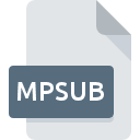 MPSUB bestandspictogram