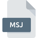 Ikona pliku MSJ