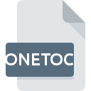 ONETOCファイルアイコン