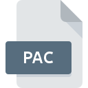 Icona del file PAC
