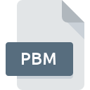 PBM icono de archivo