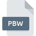 PBW icono de archivo