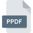 PPDF icono de archivo