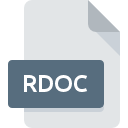 RDOC icono de archivo