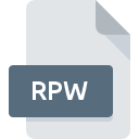 Icône de fichier RPW