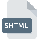 SHTML file icon