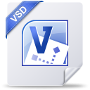 VSD ícone do arquivo