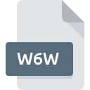 Icône de fichier W6W