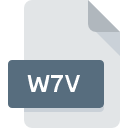 Icône de fichier W7V
