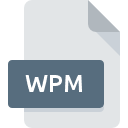 WPM значок файла