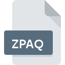 ZPAQ icono de archivo