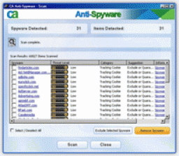 CA Anti-Spyware miniatyrbilde